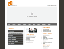 Tablet Screenshot of gdi-me.com